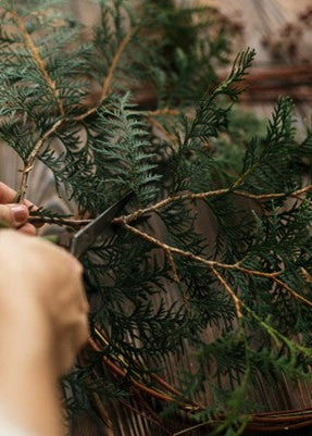 Winterwerkstatt: Adventskränze binden